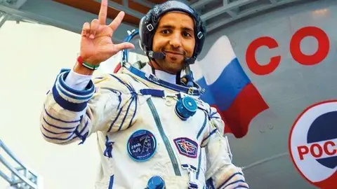 El astronauta emiratí Hazzaa Ali Almansoori. (WAM)