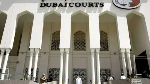 Una imagen de un tribunal de Dubai. (Fuente externa)
