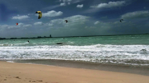 Una imagen de Kite Beach. (EL CORREO)