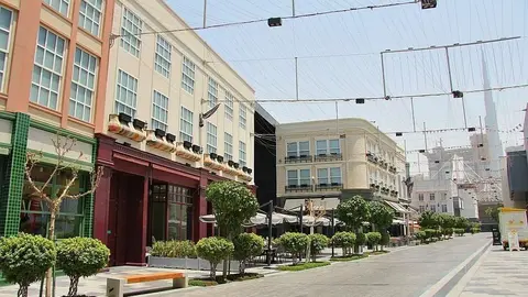 Una imagen de City Walk en Dubai. (EL CORREO)