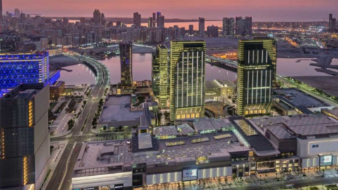 Una imagen de la Isla Al Maryah en Abu Dhabi.