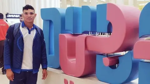 Rubén Batres en Dubai.