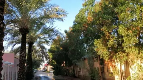 Lluvia y sol en Emiratos Árabes Unidos. (EL CORREO)