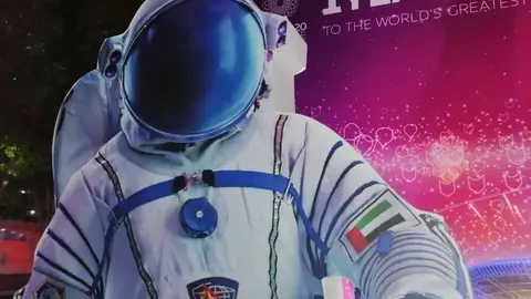 Emiratos viajó a la estación espacial en septiembre. (EL CORREO)