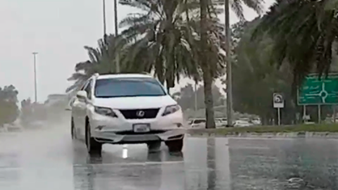 Vehículos en Al Ain. (NCMS)