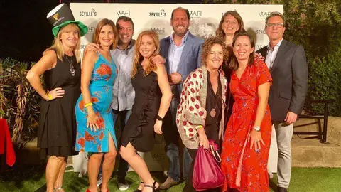 Españoles asistentes a 'La Fiesta'. (Cedida)