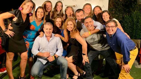 Españoles asistentes a 'La Fiesta'. (Cedida)