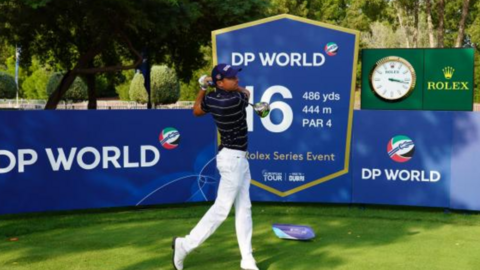 Una imagen del Torneo de Dubai del European Tour.