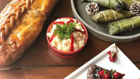 Los más exquisitos platos navideños latinos serán servidos en El Hallacazo Brunch. (Cedida)