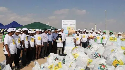 Jornada de limpieza en Sharjah. (Cedida)