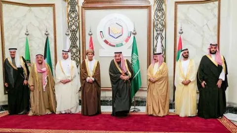 Representantes en la Cumbre del Consejo de Cooperación del Golfo. (WAM)
