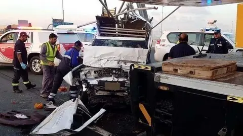 Una imagen del lugar del siniestro.