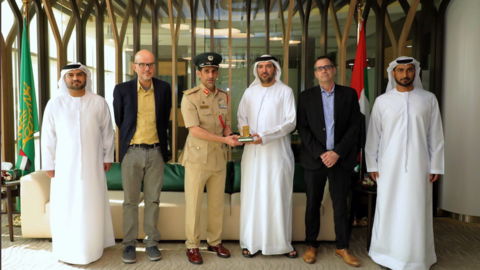 Participantes en la Conferencia Internacional de Prevención del Delito. (Twitter.com/DubaiPoliceHQ)