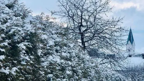 Imagen de Alemania este invierno. (Facebook de Yaneth Steinlehner Marin).