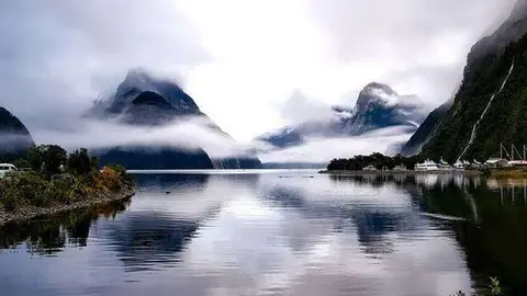 Una imagen de la Isla Norte en Nueva Zelanda.