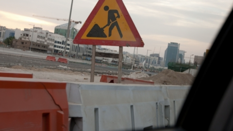 Las autoridades invitaron a los conductores a conducir con precaución. 