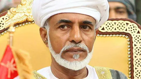 Sultan Qaboos, gobernante de Omán.