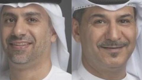 Los emiratíes Adnan Kazim (izquierda) y Adel Ahmad Al Redha, uno de los dos sustituirá a Clark como presidente de Emirates.