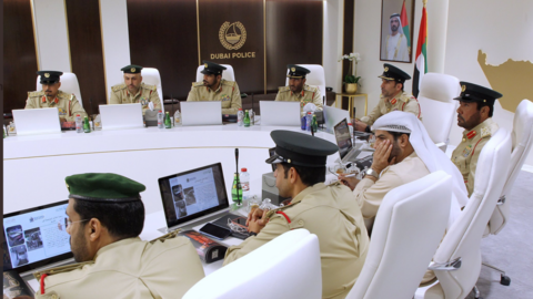 Policía de Dubai. (twitter.com/DubaiPoliceHQ)