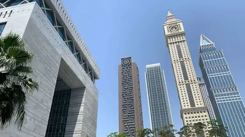 Imagen del Centro Financiero Internacional de Dubai. (ELCORREO)