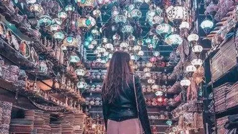 Una turista en Dubai. (Instagram)