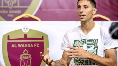 El ya ciudadano emiratí Sebastián Tagliabúe. (@AliRashidGarcia)