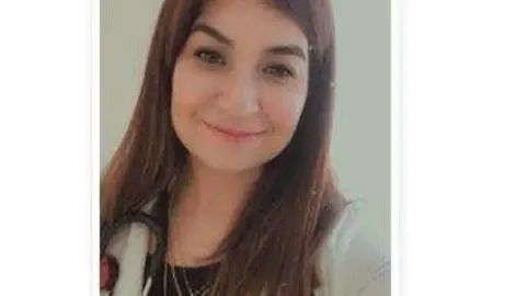 La médico María Laura Bello.