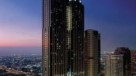 La torre de 42 pisos en Sheikh Zayed Road de Dubai.