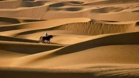 Una de las fotografías ganadoras del concurso de Abu Dhabi.