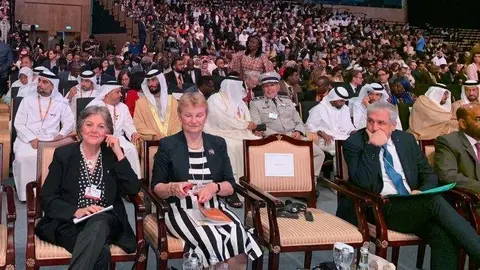 Una imagen del Foro Urbano de Abu Dhabi 2020. (Twitter)