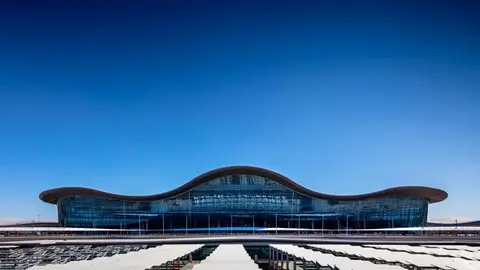 La nueva Terminal del aeropuerto de Abu Dhabi. (WAM)