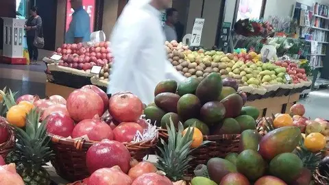 Productos alimenticios en un supermercado en EAU. (EL CORREO)