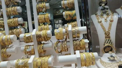 Joyas de oro en Emiratos Árabes Unidos. (EL CORREO)