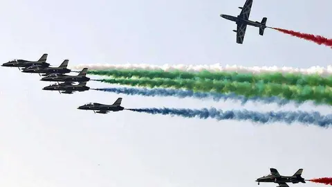 Ejercicio aéreo de Fuerzas Armadas de EAU. (WAM)