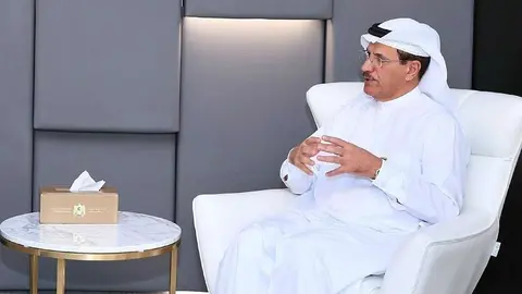 Su Excelencia Sultan bin Saeed Al Mansouri, ministro de Economía de Emiratos Árabes Unidos. (WAM)