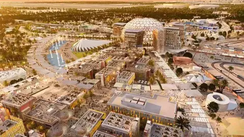 Una imagen de la Expo 2020 Dubai.
