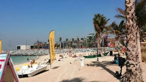 Una imagen de La Mer en Dubai. (EL CORREO)