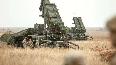 Sistemas de misiles superficie-aire Patriot. (Fuente externa)