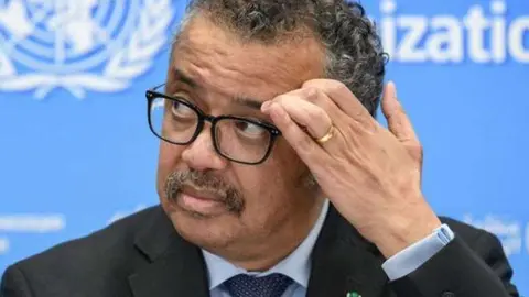 El director general de la Organización Mundial de la Salud (OMS), Tedros Adhanom Ghebreyesus,