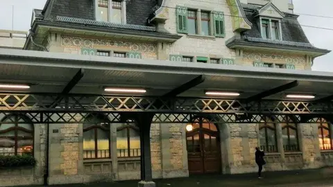 Estación ferroviaria en la ciudad suiza de Zúrich. (EL CORREO)
