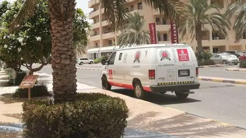 Un furgón encargado de transporte de dinero en Emiratos Árabes. (EL CORREO)