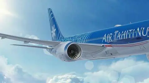 Un avión de Air Tahití Nui.