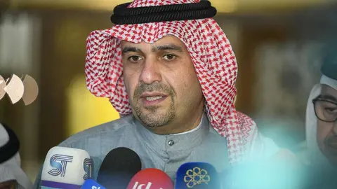 El viceprimer ministro y ministro del Interior de Kuwait, Anas Al-Saleh.