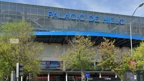 Una imagen del Palacio de Hielo de Madrid. (Twitter)