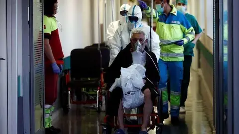 En la imagen de EFE, el hospital Infanta Leonor en Madrid.