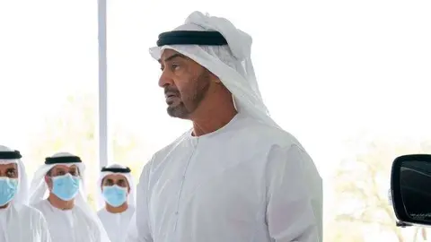 El presidente de EAU (Twitter)