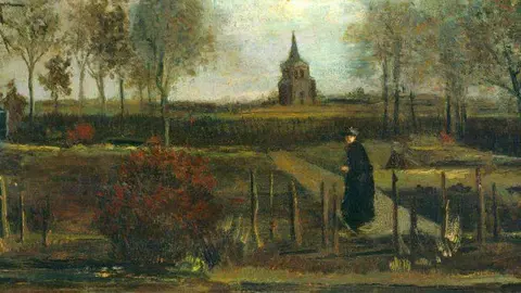 En la imagen de EFE, la obra robada.