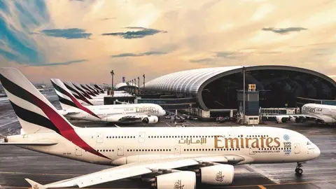 Una imagen del Instagram de Emirates.