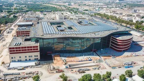 El Hospital de Al Ain construido por la empresa española Sanjosé. (Cedida)