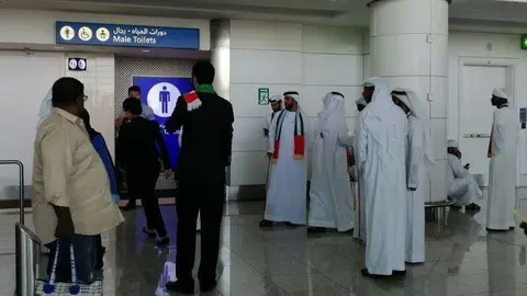 Una imagen del Aeropuerto Internacional de Dubai DXB. (EL CORREO)
